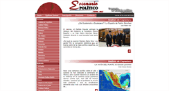 Desktop Screenshot of escenariopolitico.mx